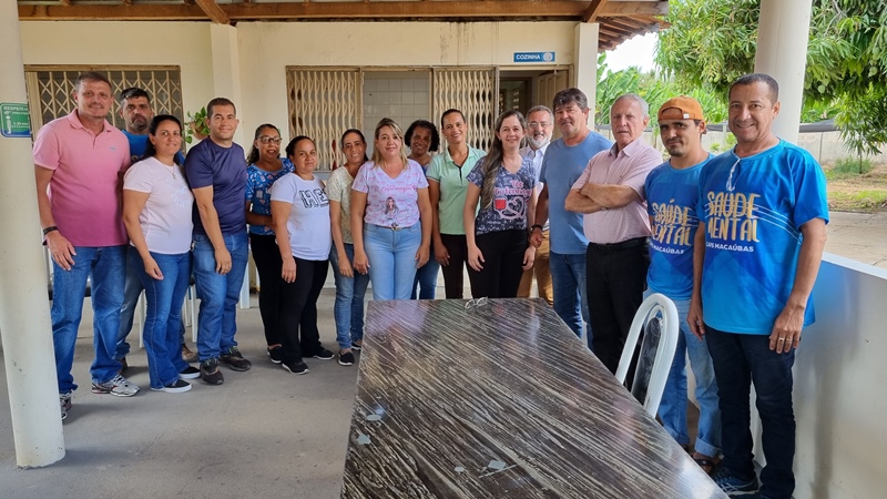 REUNIÃO COM A EQUIPE DO CAPS, PARA ELABORAÇÃO DE PLANO PARA ALAVANCAR A SAÚDE MENTAL DO MUNICÍPIO