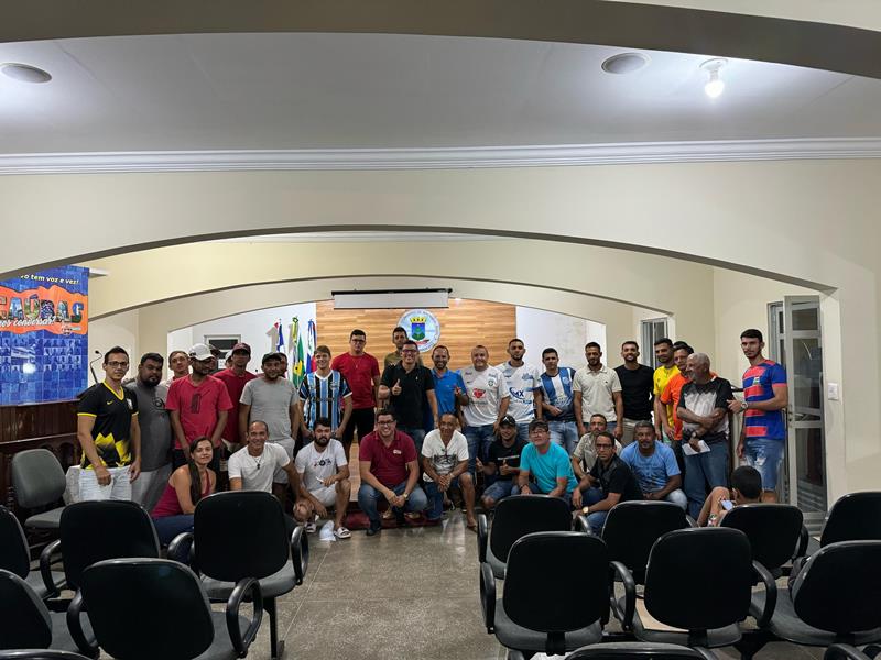 GESTÃO MUNICIPAL REALIZOU UMA REUNIÃO COM A LIGA DESPORTIVA DE MACAÚBAS