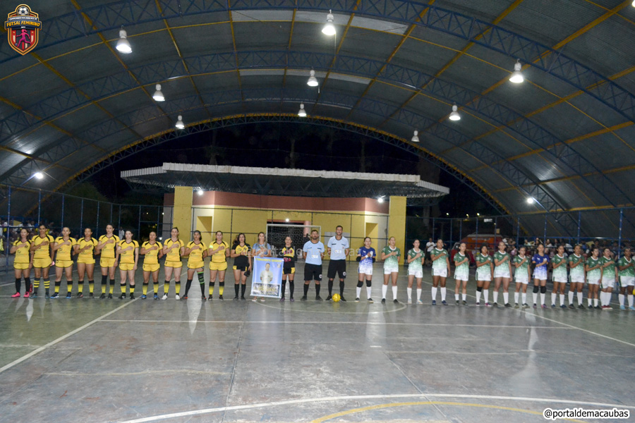 SEGUNDA RODADA DO CAMPEONATO MACAUBENSE DE FUTSAL FEMININO - 2025