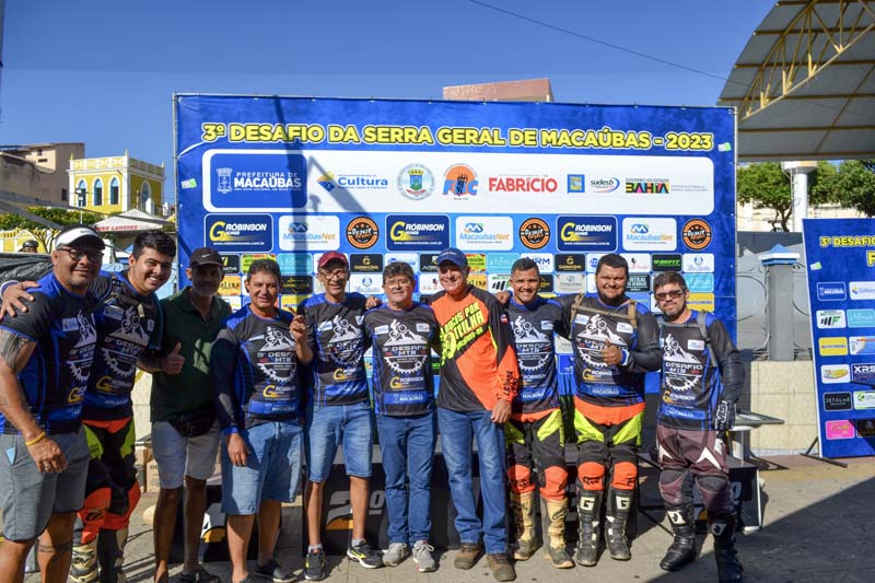A 3ª EDIÇÃO DO DESAFIO MTB/XCM DA SERRA GERAL DE MACAÚBAS CONTOU COM O APOIO DA PREFEITURA DE MACAÚBAS