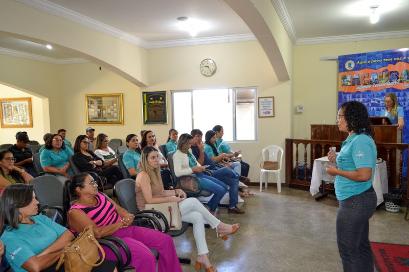 REUNIÃO COM AGENTES COMUNITÁRIOS DE SAÚDE (ACS) E AGENTES DE ENDEMIAS