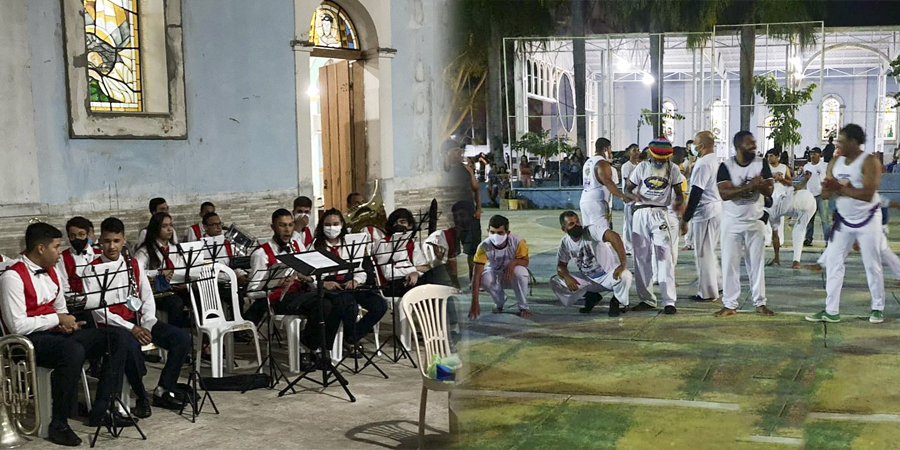 SECRETARIA DE CULTURA ESTEVE APOIANDO O CENTENÁRIO DO MAESTRO JOSÉ BENEDITO DO AMARAL E O BATIZADO DO GRUPO DE CAPOEIRA PARANAUÊ