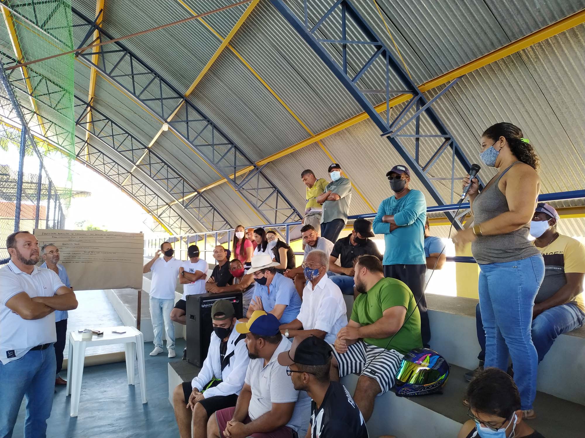 REUNIÃO COM OS REPRESENTANTES DO ESPORTE DO MUNICÍPIO DE MACAÚBAS