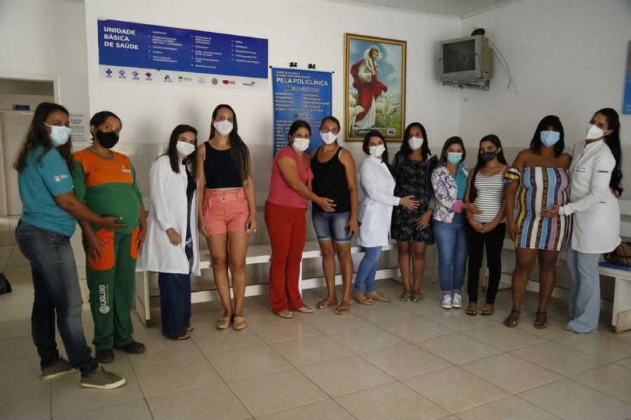 RODA DE CONVERSA PARA GESTANTES NO ESF LOTEAMENTO BASTOS FOI REALIZADA NESTA QUARTA, 20/07 NO LOTEAMENTO BASTOS