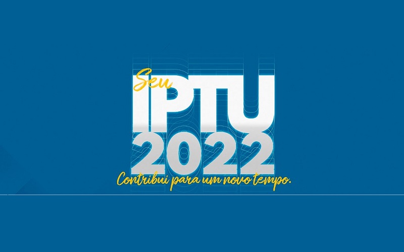 SEU IPTU CONTRIBUI PARA UM NOVO TEMPO! CONTA ÚNICA COM 5% DE DESCONTO