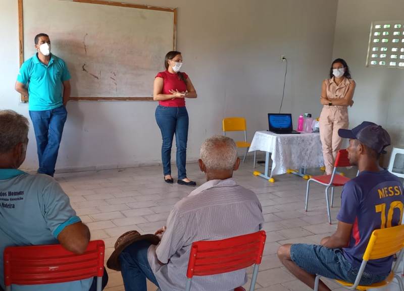 A EQUIPE DO ESF DE LAGOA DO MAURÍCIO REALIZOU ATIVIDADES EDUCATIVAS NA COMUNIDADE DE BOA MADEIRA