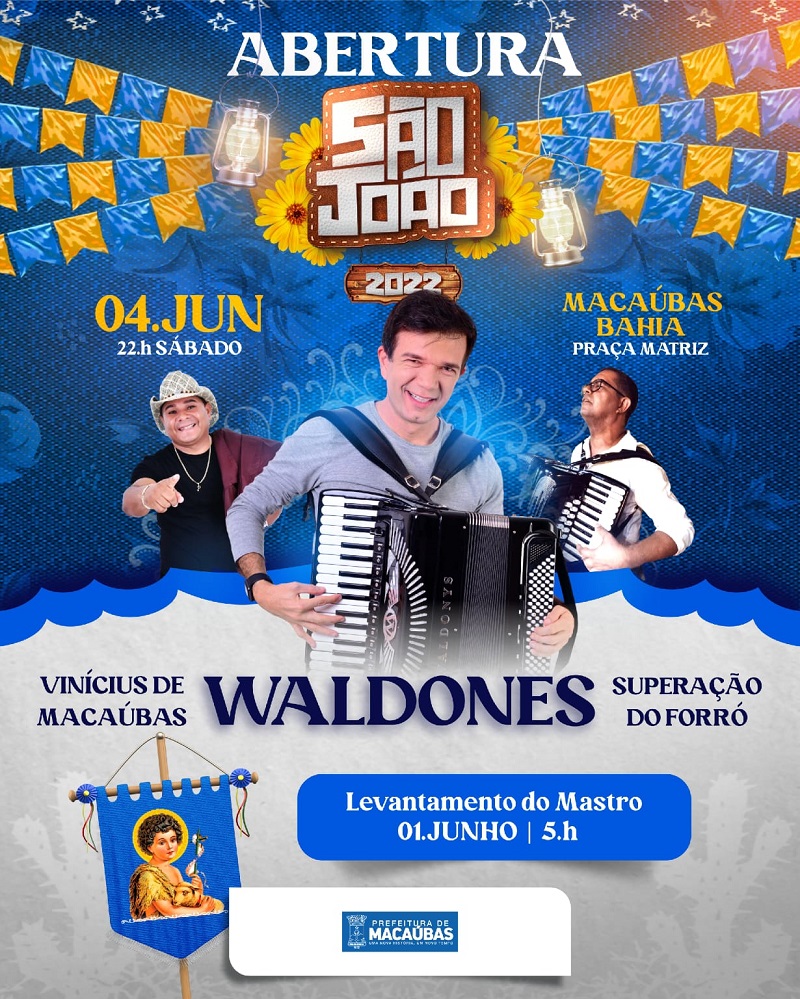 ESTÁ CONFIRMADO! ABERTURA DO MELHOR SÃO JOÃO DA BAHIA!