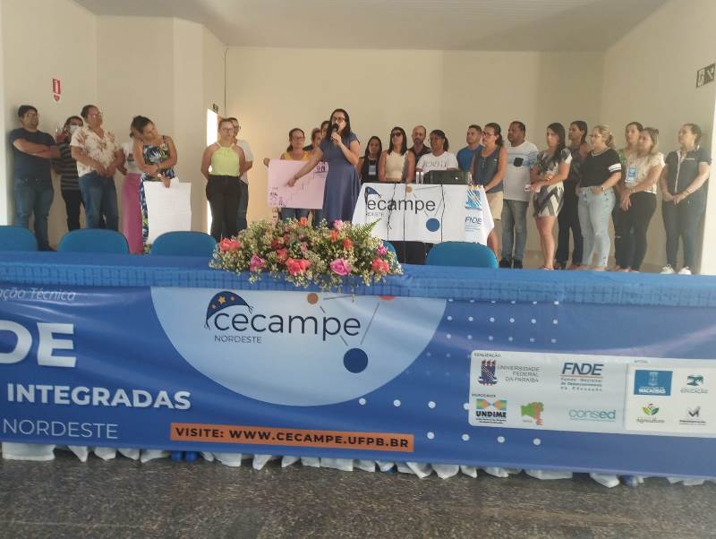 PROGRAMA DE FORMAÇÃO CECAMPE NORDESTE, PDDE E AÇÕES INTEGRADAS