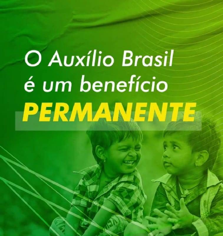 COMUNICADO IMPORTANTE! O AUXÍLIO BRASIL É UM BENEFÍCIO PERMANENTE