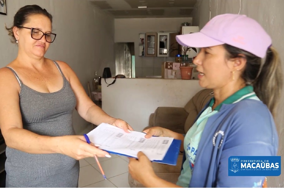 AGENTES COMUNITÁRIOS SEGUEM EM UMA FORÇA-TAREFA PARA A VERIFICAÇÃO DOS DADOS LEVANTADOS PELO CENSO 2022
