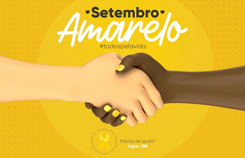 SETEMBRO AMARELO: AÇÕES VÊM SENDO REALIZADAS EM TODO MUNICÍPIO